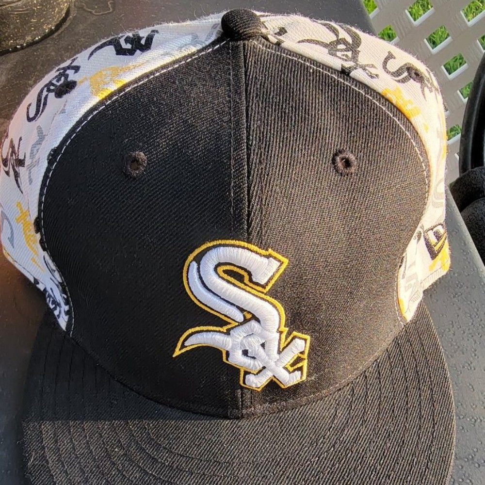 ISO Yellow, Black, Grey, White Sox Hat